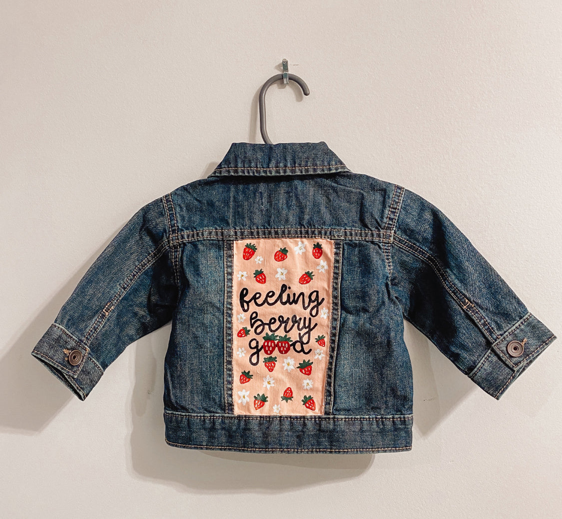 Strawberry Denim Jacket