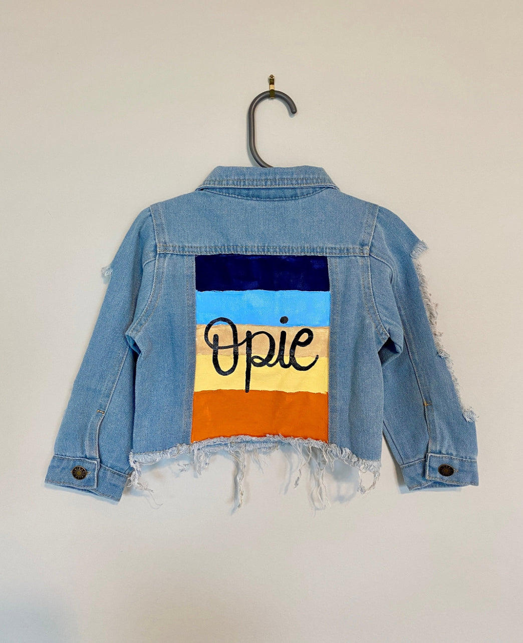 Bluey Themed Denim Jacket