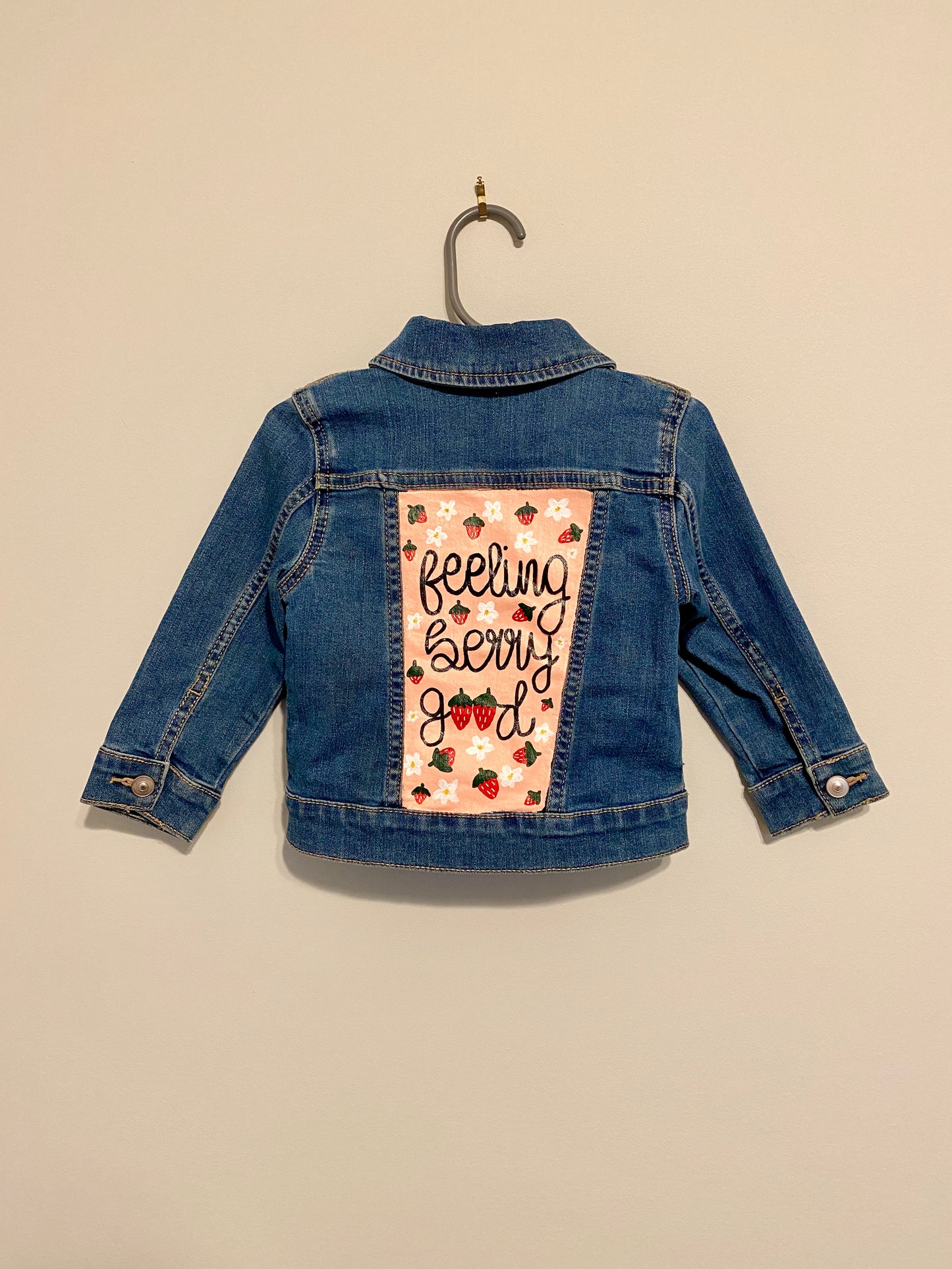 Strawberry Denim Jacket