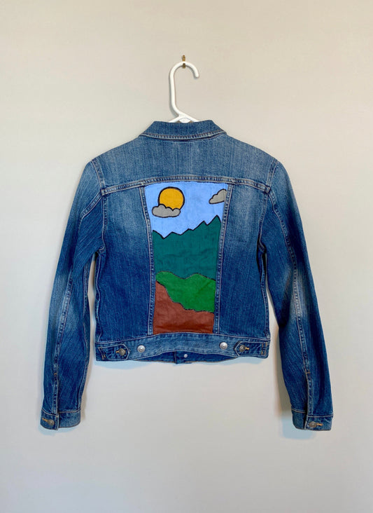 Painted Women’s Denim Jacket