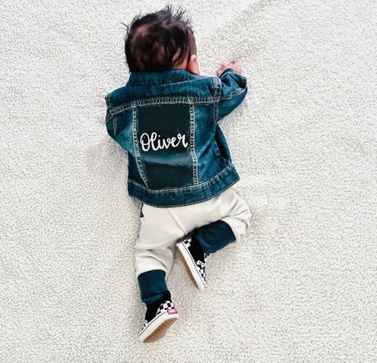 Painted Denim Jacket