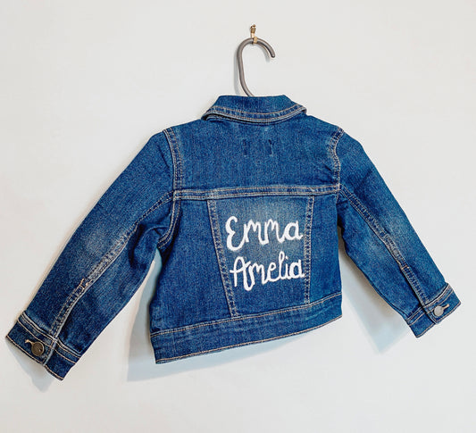 Custom Name Denim Jacket