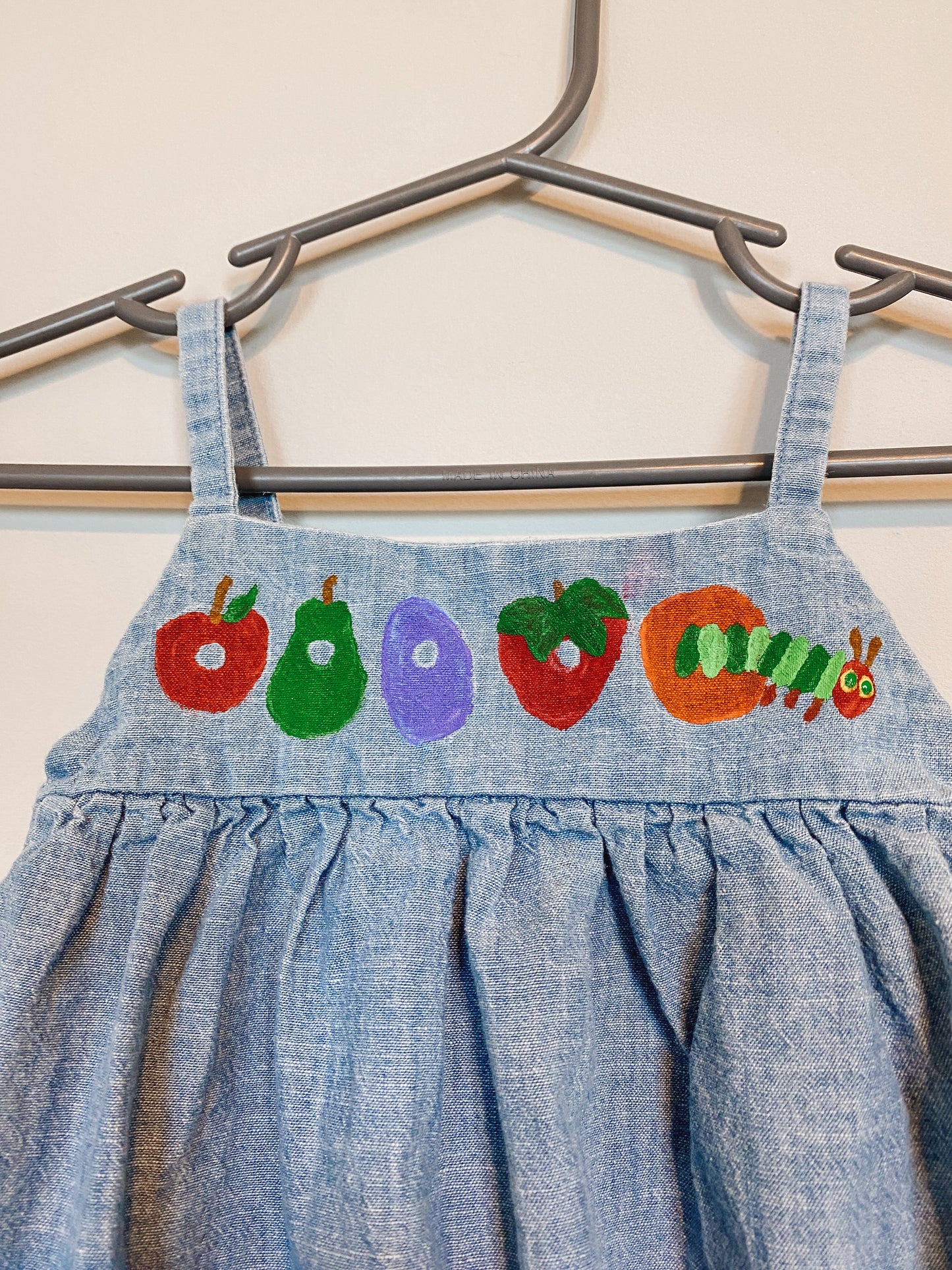 Painted The Very Hungry Caterpillar Romper